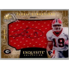 Hines Ward 2014 Upper Deck Exquisite Fabric Dimensions Patch Auto Card #DJ-HW