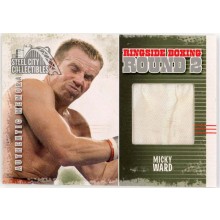 Micky Ward 2011 ITG Ringside Boxing Silver Trunks Card #AM-47 (White)