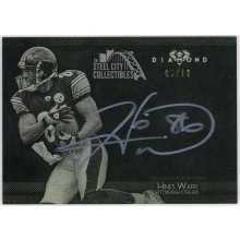 Hines Ward 2015 Topps Diamond Silver Autograph Card #HW-6 05/10