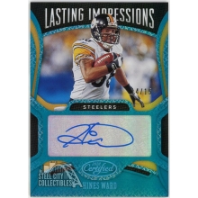 Hines Ward 2020 Panini Certified Lasting Impressions Autograph Card #LI-HW 14/15