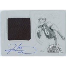 Hines Ward 2020 Panini National Treasures Printing Plate Patch Auto Card 1/1