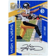 Hines Ward 2017 Panini Unparalleled High Flyers Autograph Card #HF-HW 14/25