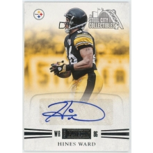 Hines Ward 2012 Panini Playbook Autograph Card #14 10/35