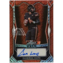 Cameron Cam Ward 2025 Leaf Metal Orange Shimmer Rookie Autograph #MA-CW2 /60