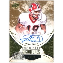 Hines Ward 2014 Upper Deck Exquisite Signatures Autograph Card # ES-HW 13/60