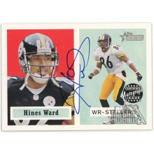 Hines Ward 2002 Topps Heritage Autograph Card #HR-HW