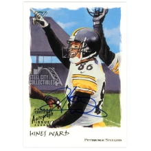 Hines Ward 2002 Topps Gallery Autograph Card #G-HW