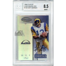 Kurt Warner 1999 Playoff Contenders SSD Rookie Ticket Autograph Card #146 BGS 8.5