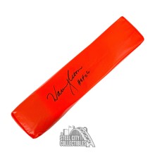 Warren Moon HOF 06 Autographed Football Pylon - BAS