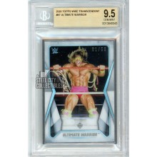 Ultimate Warrior 2020 Topps Transcendent WWE Card #47 1/50 BGS 9.5