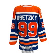 Wayne Gretzky Autographed Edmonton Oilers 1979-80 Mitchell & Ness Blue Hockey Jersey - UDA