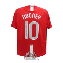 Wayne Rooney Autographed Manchester United Nike Soccer Jersey - BAS (Gray Numbers)