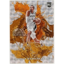 Victor Wembanyama 2024 Panini Black Friday Splash of Color Rookie Card #VW 15/25