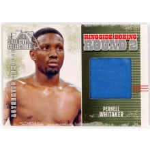 Pernell Whitaker 2011 ITG Ringside Boxing Silver Trunks Card #AM-54 (Blue)
