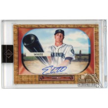 Evan White 2020 Bowman Transcendent 1955 Superfractor Autograph Card #55BSA-EW 1/1