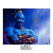 Will Smith Autographed Aladdin Genie 16x20 Photo - BAS
