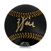 Will Smith Autographed Official Black MLB Baseball - BAS (Actor)