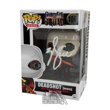 Will Smith Autographed Suicide Squad Deadshot Funko Pop - BAS (Masked)