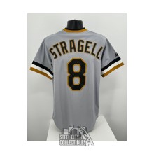 Willie Stargell Unsigned Pittsburgh Pirates Cooperstown Collection Jersey (Name Misspelled)