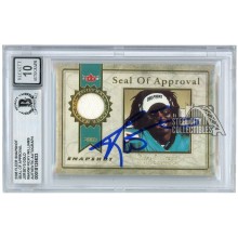 Ricky Williams 2003 Snapshot Seal of Approval Gold Jersey Autograph /99 BAS 10