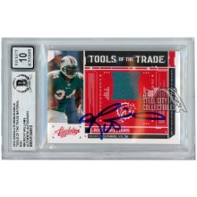 Ricky Williams 2010 Absolute Tools of the Trade Red Jersey Autograph /250 BAS 10