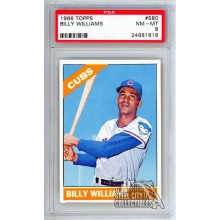 Billy Williams 1966 Topps Card #580 PSA 8 NM-MT