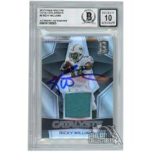 Ricky Williams 2017 Panini Spectra Catalysts Jersey Autograph /199 BAS 10
