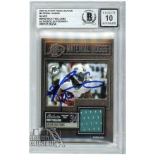 Ricky Williams 2003 Hogg Heaven Material Silver Jersey Autograph /125 BAS 10