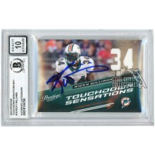 Ricky Williams 2010 Prestige Touchdown Sensations Jersey Autograph /250 BAS 10