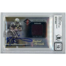 Ricky Williams 2003 Leaf Limited Threads Jersey Autograph /100 BAS 10