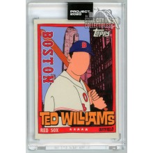 Ted Williams Topps Project 2020 Card #34 1954 Topps By Fucci