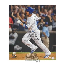 Willson Contreras 1st MLB HR Autographed Chicago 16x20 Baseball Photo - BAS