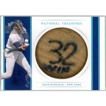 Dave Winfield 2021 Panini National Treasures Game-Used Bat Knob Card #BK-DW 1/1