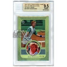 Mark Woodforde 2020 Topps Transcendent Tennis VIP Green Card #35 /20 BGS 9.5