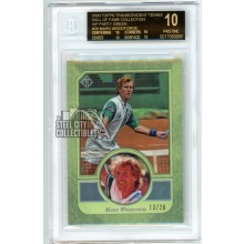 Mark Woodforde 2020 Topps Transcendent Tennis VIP Green Card #35 /20 BGS 10 Black Label