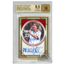 Mark Woodforde 2020 Topps Transcendent Tennis Red Autograph Card 1/1 BGS 9.5 Gem Mint