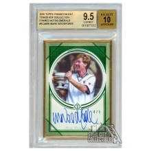 Mark Woodforde 2020 Topps Transcendent Tennis Autograph Card 4/5 BGS 9.5 Gem Mint