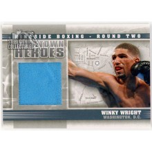 Winky Wright 2011 ITG Ringside Boxing Hometown Heroes Silver Trunks Card #HH-20