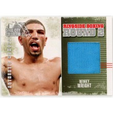 Winky Wright 2011 ITG Ringside Boxing Silver Trunks Card #AM-44 (Blue)