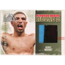 Winky Wright 2011 ITG Ringside Boxing Gold Trunks Card #AM-44 /10