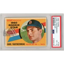 Carl Yastrzemski 1960 Topps Baseball Rookie Star Card #148 PSA 4 (185)