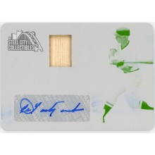 Carl Yastrzemski 2021 Panini National Treasures Game Gear Bat Autograph Printing Plate Card #GGS-CY 1/1