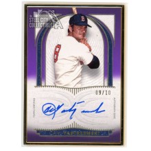 Carl Yastrzemski 2021 Topps Definitive Collection Purple Framed Auto Card 09/10