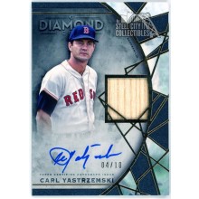 Carl Yastrzemski 2022 Topps Diamond Icons Black Relic Auto Card #SPA-CY 04/10