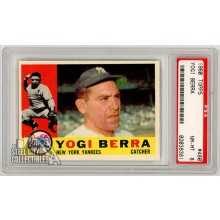 Yogi Berra 1960 Topps Card #480 PSA 8 NM-MT