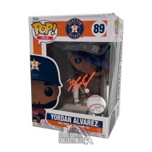 Yordan Alvarez Autographed Houston Astros Funko Pop - BAS (Damaged Box)