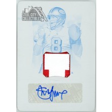 Steve Young 2019 Panini National Treasures Printing Plate Patch Auto Card 1/1