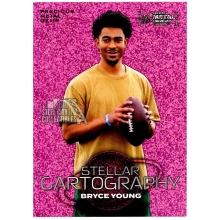 Bryce Young 2024 Skybox Metal Universe Champions Pink FX PMG Card #117 04/75
