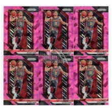 Trae Young 2018-19 Panini Prizm Pink Ice Rookie Card #78 6 Count Lot