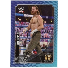 Sami Zayn 2020 Topps Transcendent WWE VIP Party Blue Lines Card #38 1/1